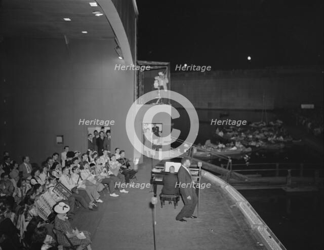 Russian war anniversary benefit at the Watergate, Washington, D.C., 1942. Creator: Gordon Parks.