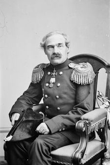 Russian Admiral Stepan Stepanovitch Lessovski, between 1855 and 1865. Creator: Unknown