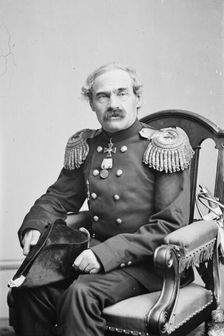 Russian Admiral Stepan Stepanovitch Lessovski, between 1855 and 1865. Creator: Unknown