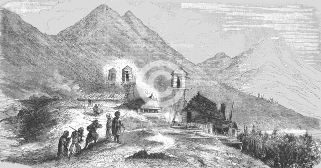 'Russian Advanced Post in the Caucasus', 1854. Creator: Unknown.