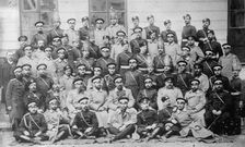 Russian Army officers - Pawlowski Reg't, between c1914 and c1915. Creator: Bain News Service