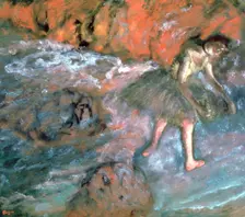 Russian Ballerina 1880. Artist: Edgar Degas
