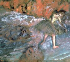 Russian Ballerina 1880. Artist: Edgar Degas