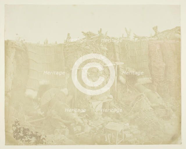 Russian Barrack Battery, 1855. Creator: James Robertson.