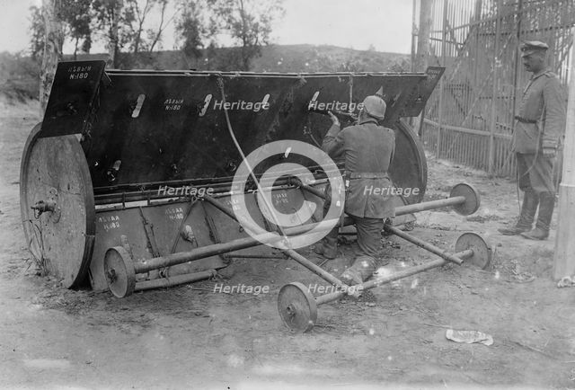 Russian Barricade, between c1915 and 1918. Creator: Bain News Service.