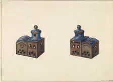 Russian Church Coin Bank, c. 1938. Creator: Clementine Fossek