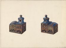 Russian Church Coin Bank, c. 1938. Creator: Clementine Fossek