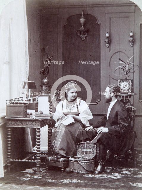 'Russian Composition', c1870s-c1880s.  Artist: Andrei Osipovich Karelin