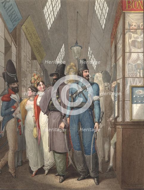 Russian Cossacks in Paris, 1914, 1814-1815.