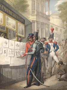 Russian Cossacks in Paris, 1914, 1814-1815