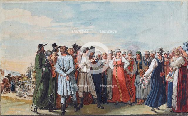 Russian Dance, 1817-1818.