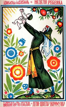 Russian health poster, c1935