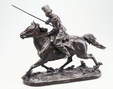 Russian Horseman, c1875. Creator: Evgeniy Lanceray