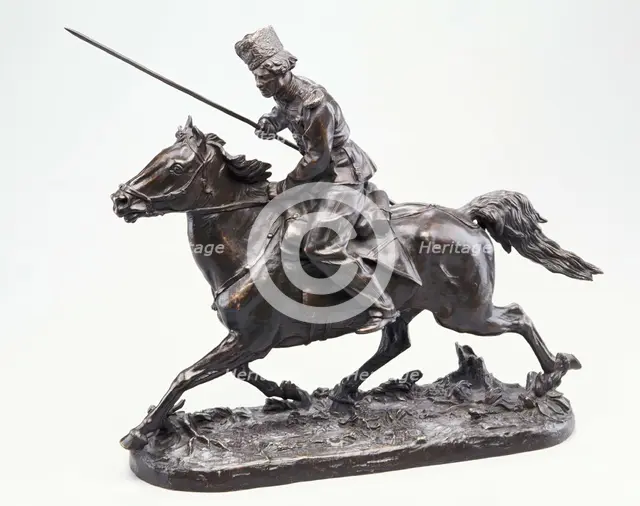 Russian Horseman, c1875. Creator: Evgeniy Lanceray.