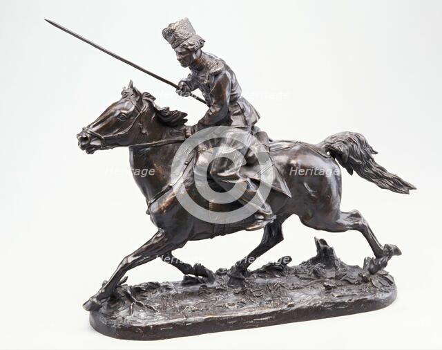 Russian Horseman, c1875. Creator: Evgeniy Lanceray.