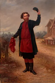 Russian Man, ca. 1890-1899. Creator: Antonio Zeno Shindler
