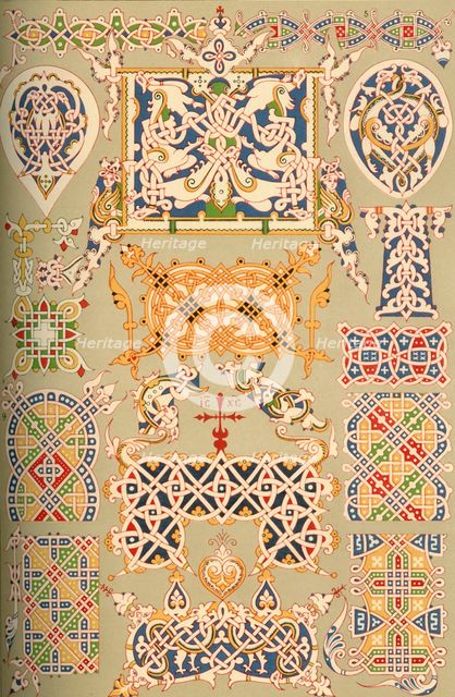 Russian manuscript painting, (1898). Creator: Unknown.