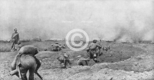 Russian offensive, Dzike Lani, Ternopil, Ukraine, First World War, 1 July 1917. Artist: Unknown