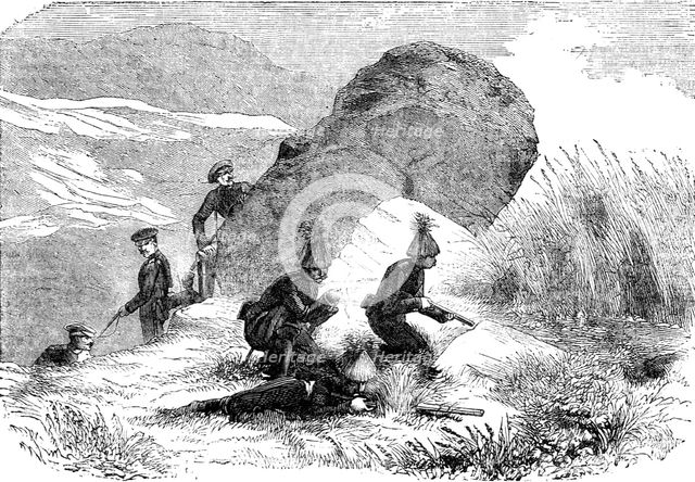 'Russian outposts in the Caucasus', 1854. Creator: Unknown.