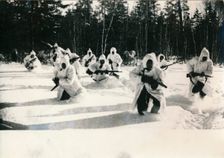 Russian partisans, Battle for Moscow, 1941. Creator: Unknown