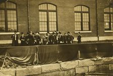 Russian peace commission arrives at Portsmouth, 1905. Creator: Unknown