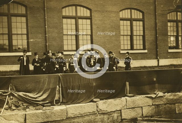 Russian peace commission arrives at Portsmouth, 1905. Creator: Unknown.