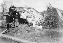 Russian Poles in war zone, between c1914 and c1915. Creator: Bain News Service