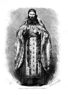 Russian pope, 1886. Artist: Hildibrand