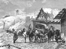 Russian Post Station in Livland; The Baltic Provinces of Russia 1875. Creator: Unknown