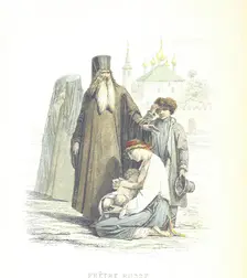Russian priest, 1855. Creator: Boyer