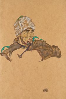 Russian prisoner of war, 1915. Creator: Egon Schiele