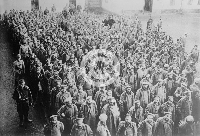 Russian prisoners in Przemysl, between c1914 and c1915. Creator: Bain News Service.