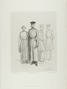 Russian Prisoners of Bomarsud, 1854. Creator: Auguste Raffet