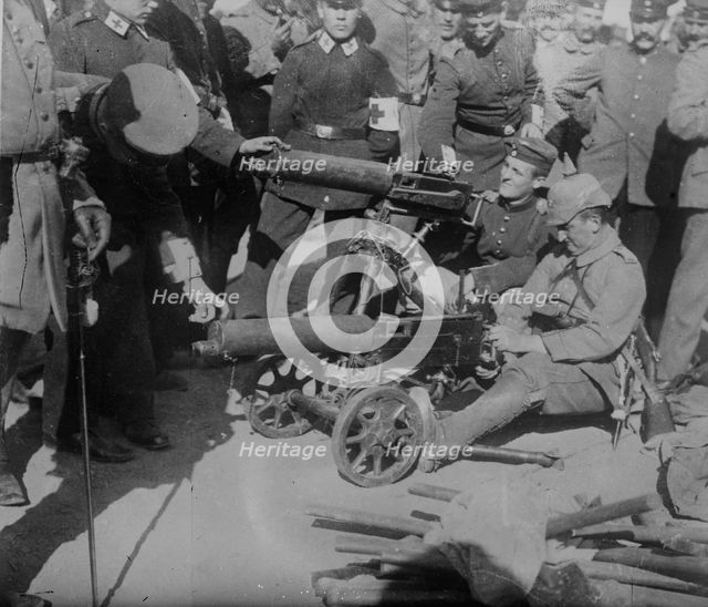Russian Rapid firers taken by Germans, between c1914 and c1915. Creator: Bain News Service.