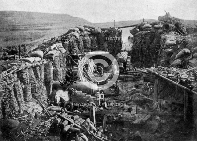 Russian Redan, Sebastopol, Crimean War, 1855 (1951). Artist: Unknown
