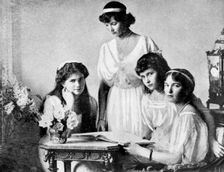 Russian Royal ladies, Tsarkoe Military Hospital 1914
