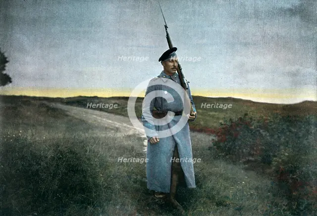Russian sentry, c1890. Artist: Gillot