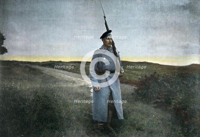Russian sentry, c1890. Artist: Gillot
