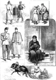 Russian Sketches, 1880. Creator: Unknown