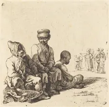 Russians and Turks, 1764. Creator: Daniel Nikolaus Chodowiecki
