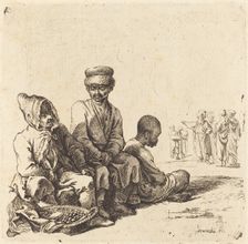 Russians and Turks, 1764. Creator: Daniel Nikolaus Chodowiecki