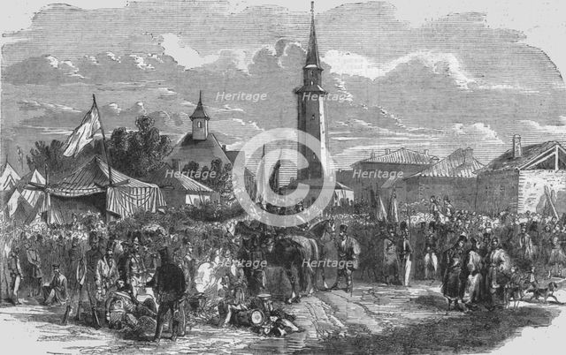'Russians at Giurgevo', 1854. Creator: Unknown.