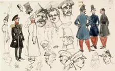 Russians, c1890s. Creator: Albert Edelfelt