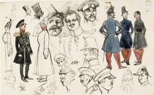 Russians, c1890s. Creator: Albert Edelfelt