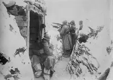 Russians fight in France, between c1915 and 1918. Creator: Bain News Service