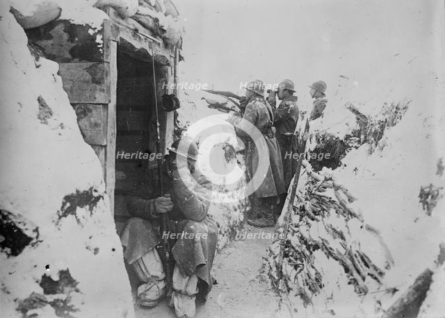 Russians fight in France, between c1915 and 1918. Creator: Bain News Service.