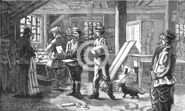 ''Russia's Traetment of her Prisoners; Notes at Kharsakov, Saghalien, Eastern Siberia; Carpenters Sh Creator: Unknown.