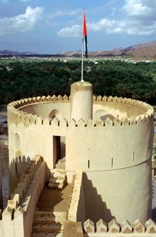 Rustaq Fort, northern Oman. Creator: Vivienne Sharp