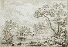 Rustic Castle, 18th century. Creator: Unknown