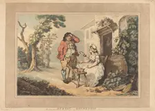 Rustic Courtship, 1785. Creator: Thomas Rowlandson